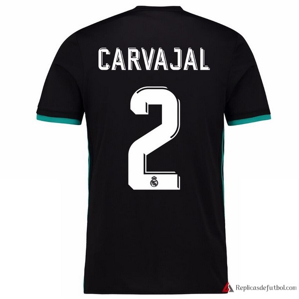 Camiseta Real Madrid Segunda equipación Carvajal 2017-2018